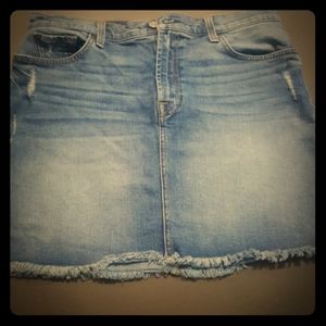 Denim skirt